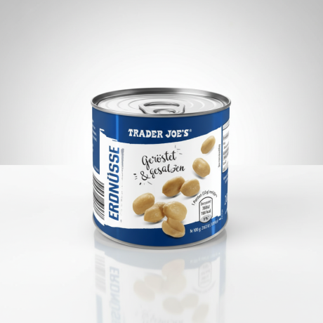 Trader Jordnötter Burk 200g