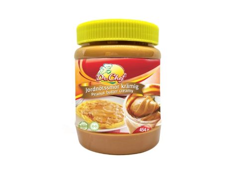 Dr Chef Jordnötssmör Krämig 454g