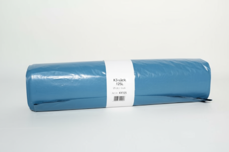 Sopsäck Blå 125L 25st