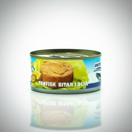 TonFisk Bitar Olja United Gross 185gr