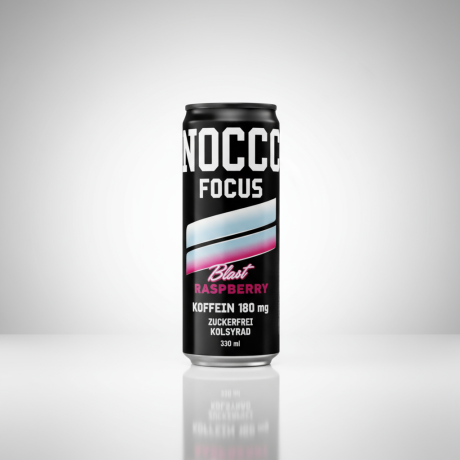 Nocco Focus Raspberry 33cl