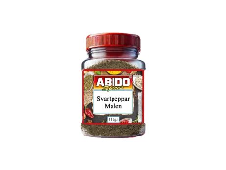 Abido Svart Peppar Malen110gr
