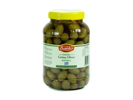 Santo gröna oliver 1 kg
