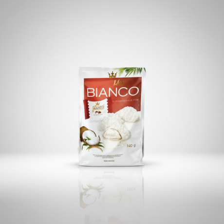 Happy Bianco coconut wafers 140gr