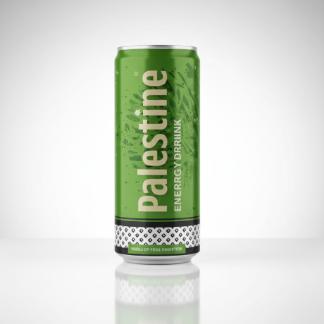 Palestine Energy drink Grön 25cl