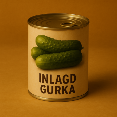 Inlagd gurka