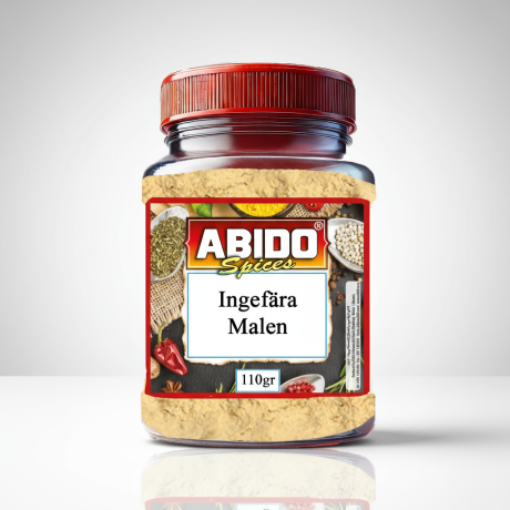 Abido Ingefära Malen 110gr