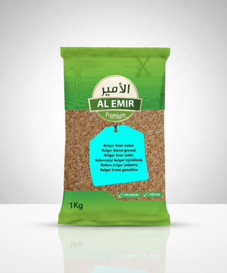 AL Emir Bulgur Mörk Malen 800g