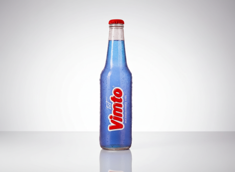 Vimto Blue Raspberry Glas 330ml