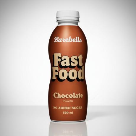 Barebells Fast Food Shake Chocolate 50cl