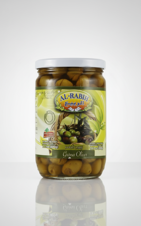 AL Rabih Gröna Oliver 600g