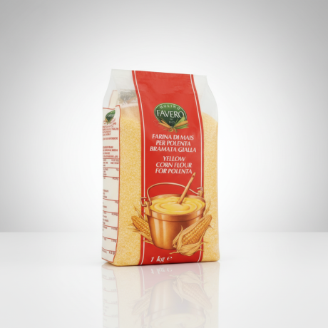 Favero Vit Grovt Majsmjöl 1 kg