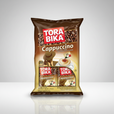 Tora Bika Cappuccino 25g  (20-pack)