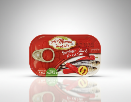 Almadina Sardiner Stark 125 g