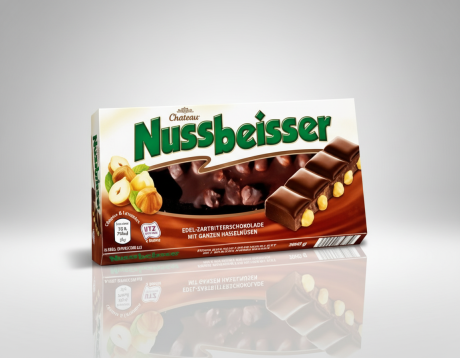 Nussbeisser Hasselnöt bar 100g