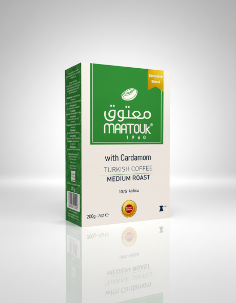 Maatouk Medium Rost Med Kardemumma 200g